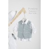  Piccolino Βαπτιστικό κοστούμι Francisco σε χρώμα mint-white